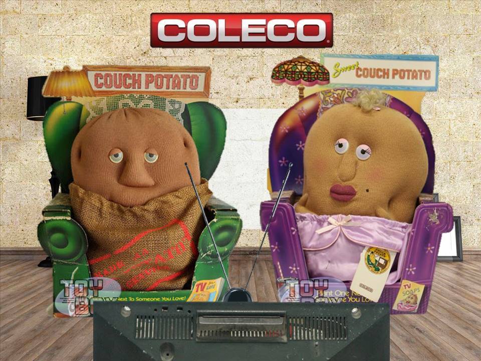 The Toy Box: Couch Potato, Sweet Couch Potato and Small Fry Couch Potato  (Coleco)